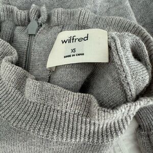 Wilfred xs grey sweater dress